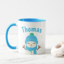 Search for christmas snowman mugs Blue