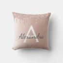 Search for rose gold pillows Pink