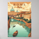 Search for vintage travel posters Illustration