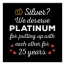 Search for 25th anniversary posters Silver
