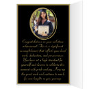 Search for large graduation cards Gold