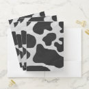 Search for cow print folders Spotted