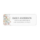 Search for floral return address labels Wildflowers