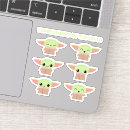 Search for baby yoda stickers Bounty hunter