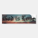 Search for god bumper stickers God is love