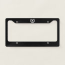 Search for equestrian license plates Black