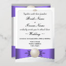 Search for lavender and silver wedding invitations Grey