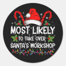 Search for santa stickers Xmas
