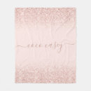 Search for glitter blankets Script