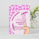 Search for rodeo bridal shower invitations Pink