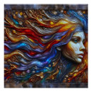 Search for abstract woman face art Portrait