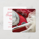 Search for car wedding invitations Classic