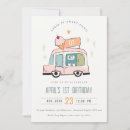 Search for ice cream 1st birthday invitations Summer