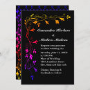 Search for neon wedding invitations Blue