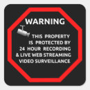 Search for security camera stickers Safety