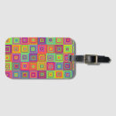 Search for teens luggage tags Geometric