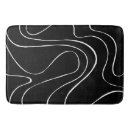 Search for black and white bath mats Chic