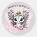Search for pink dragon stickers Cute
