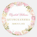 Search for quinceanera stickers Watercolor