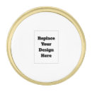 Search for blank lapel pins Printable editable modern  logo