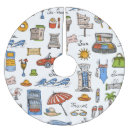 Search for travel tree skirts Illustration