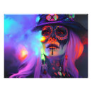 Search for day of the dead woman art Halloween