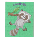 Search for raccoon puzzles Adorable