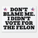Search for funny democrat outdoor signs Democratic