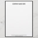 Search for black and white letterhead Simple