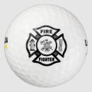 Search for firefighter golf balls Fire rescue