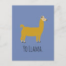 Search for pun postcards Llama