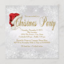 Search for silver and gold christmas invitations Corporate