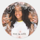 Search for thank you for coming wedding stickers Birthday