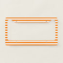 Search for orange license plates Striped