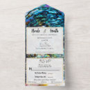Search for iridescent wedding invitations Gold