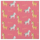 Search for pink zebra fabric Safari