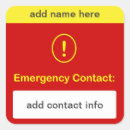 Search for contact stickers Allergies