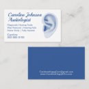 Search for audiologist business cards Modern