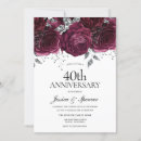 Search for red gray wedding invitations Maroon