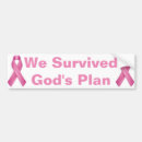 Search for breast cancer bumper stickers Cure