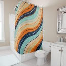 Search for navy and orange shower curtains Blue