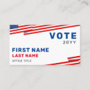 Search for election business cards create your own