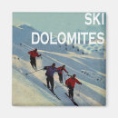 Search for dolomites mountains magnets Winter
