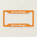 Search for orange license plates Simple