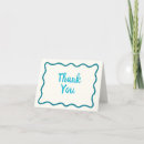 Search for teal thank you cards Simple