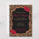 Search for red leopard invitations Animal