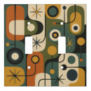 Search for mid century modern light switch covers Atomic age design