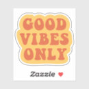 Search for good vibes stickers Yellow