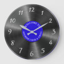 Search for vinyl record clocks Music