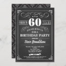 Search for cheers to 60 years invitations Vintage